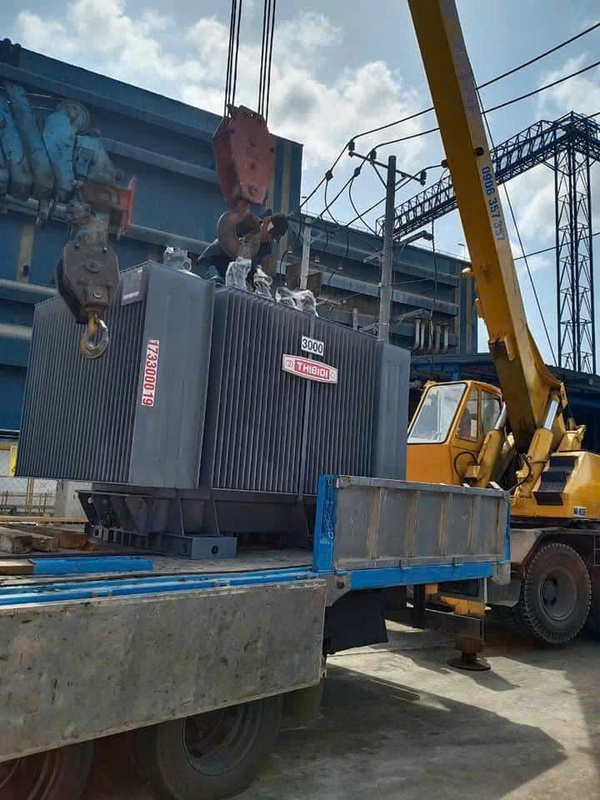 Lắp đặt trạm biến áp