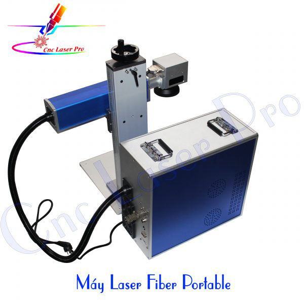 Máy khắc kim loại (Laser Fiber Portable)
