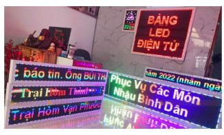 Led ma trận