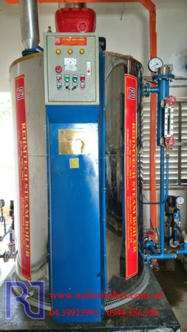 Nồi hơi đốt dầu đặt đứng