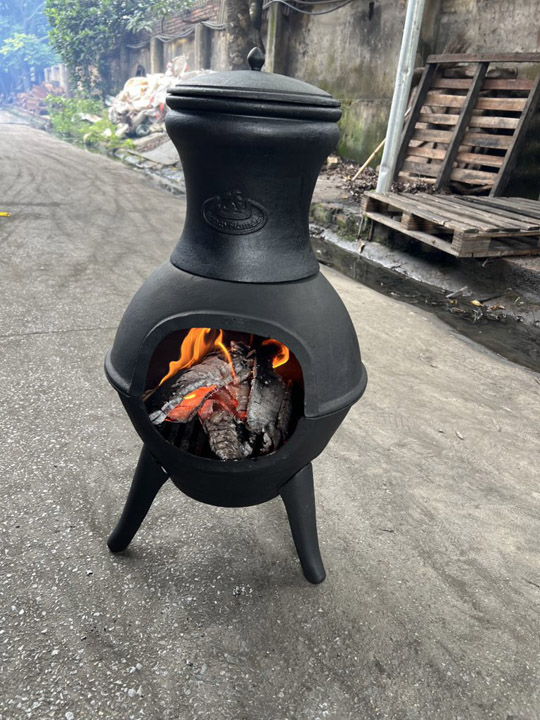 Lò BBQ gang đúc