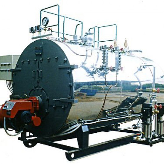 Lò hơi đốt dầu DO 3 tấn hơi