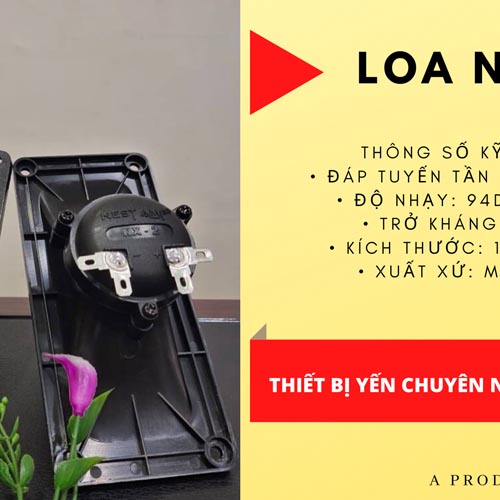 Loa nhà yến NX-2 Nestamp