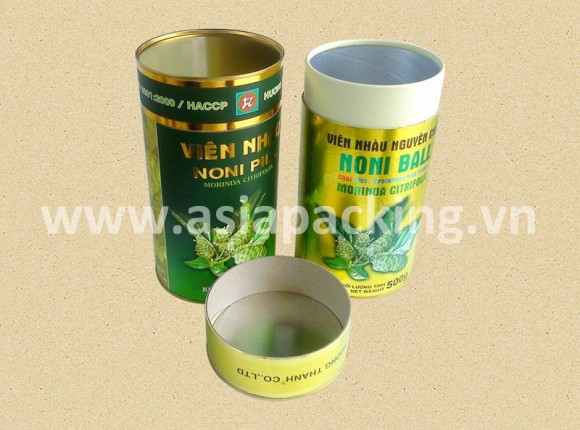 Lon đựng thực phẩm chức năng