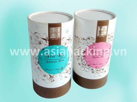 Lon trà nắp giấy