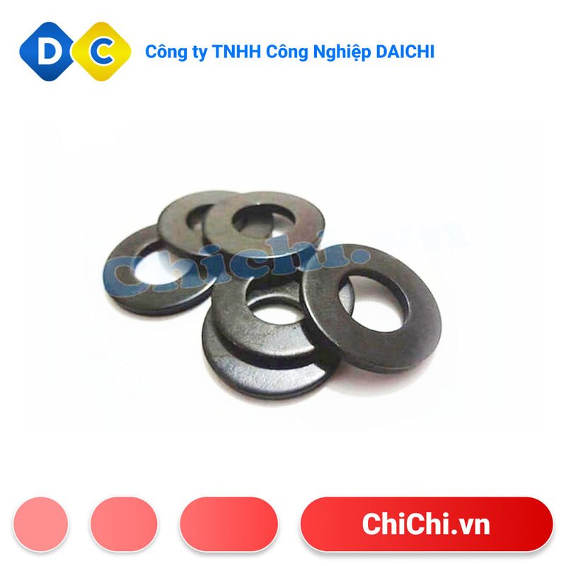 Long đen phẳng DIN 125A