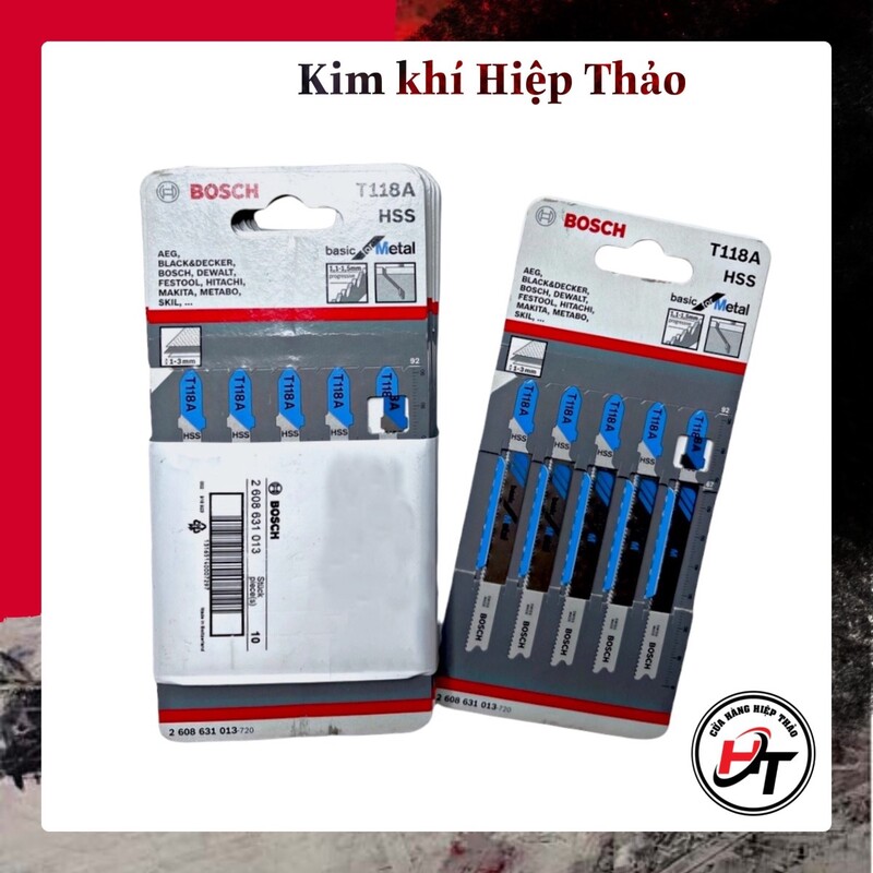 Lưỡi cưa lọng sắt Bosch T118A