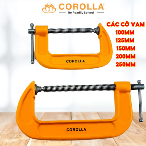 Cảm chữ V, van kẹp chữ C COROLLA