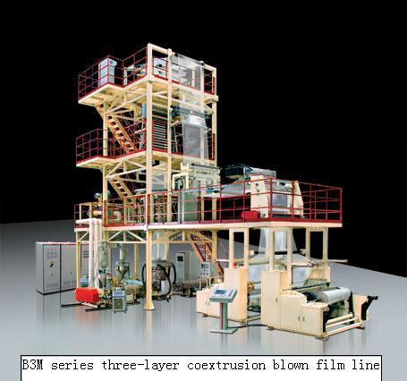 M3B Series Three-layer coextrusion blown film line