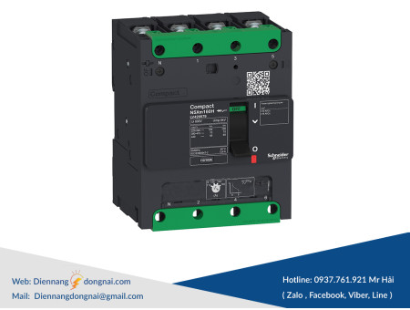 MCCB Compact NSXm N 3P 160A Schneider - LV426569