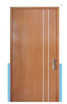 Cửa gỗ MDF CCN R-ASH
