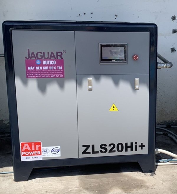 Máy nén khí trục vít biến tần 20HP, 8BAR - ZLS20HI+