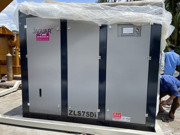 Máy nén khí trục vít Jaguar áp thấp 75HP, 3BAR - ZLS75DI
