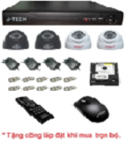 Bộ 4 Camera trọn gói J-tech Super D130