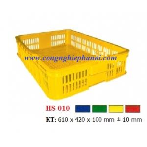 Thùng Nhựa Hở HS010