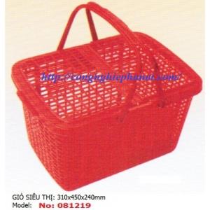Giỏ Nhựa Siêu Thị Lớn