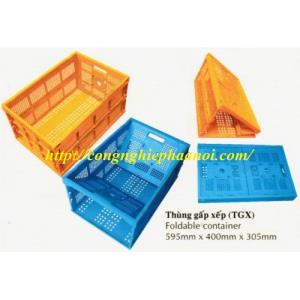 Thùng nhựa gấp TGX