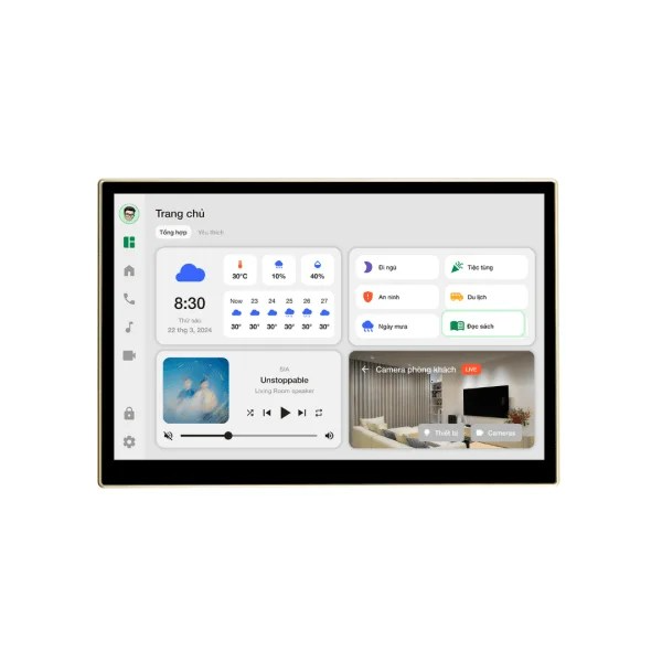 Màn hình điều khiển nhà thông minh Wallpad