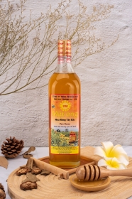 Mật ong hoa rừng Tây Bắc 600ml - Chai thủy tinh