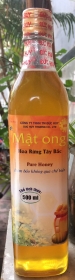 Mật ong hoa rừng Tây Bắc 500ml - Chai thủy tinh