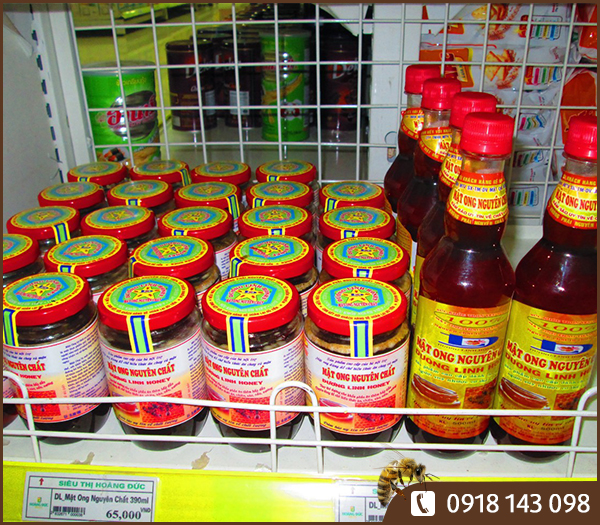 Mật ong nguyên chất 250ml - Hũ thủy tinh