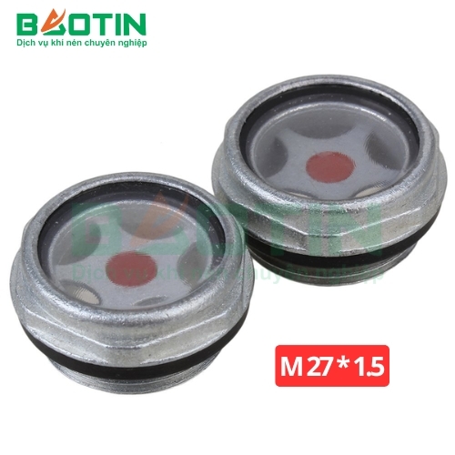 Mắt thăm dầu nhôm M27-1.5
