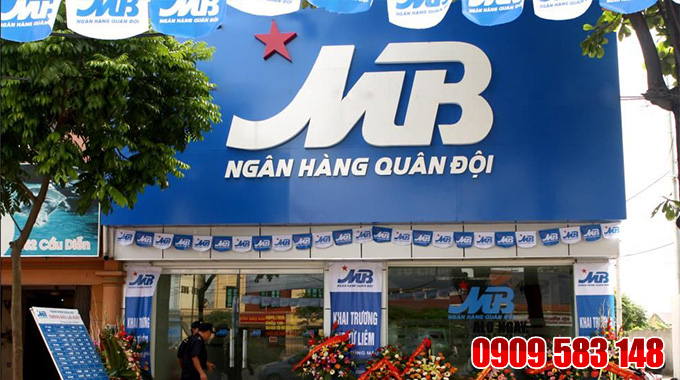 Bảng hiệu ngân hàng