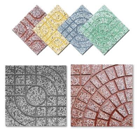 Mẫu gạch Terrazzo đa màu
