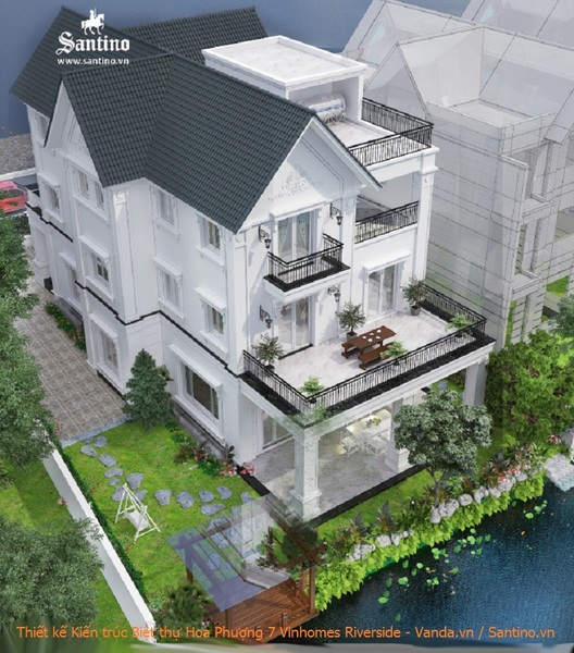 Mẫu thiết kế biệt thự Vinhomes