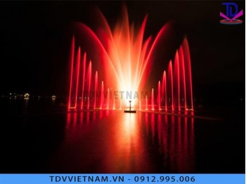Hệ thống đài phun nước phao nổi