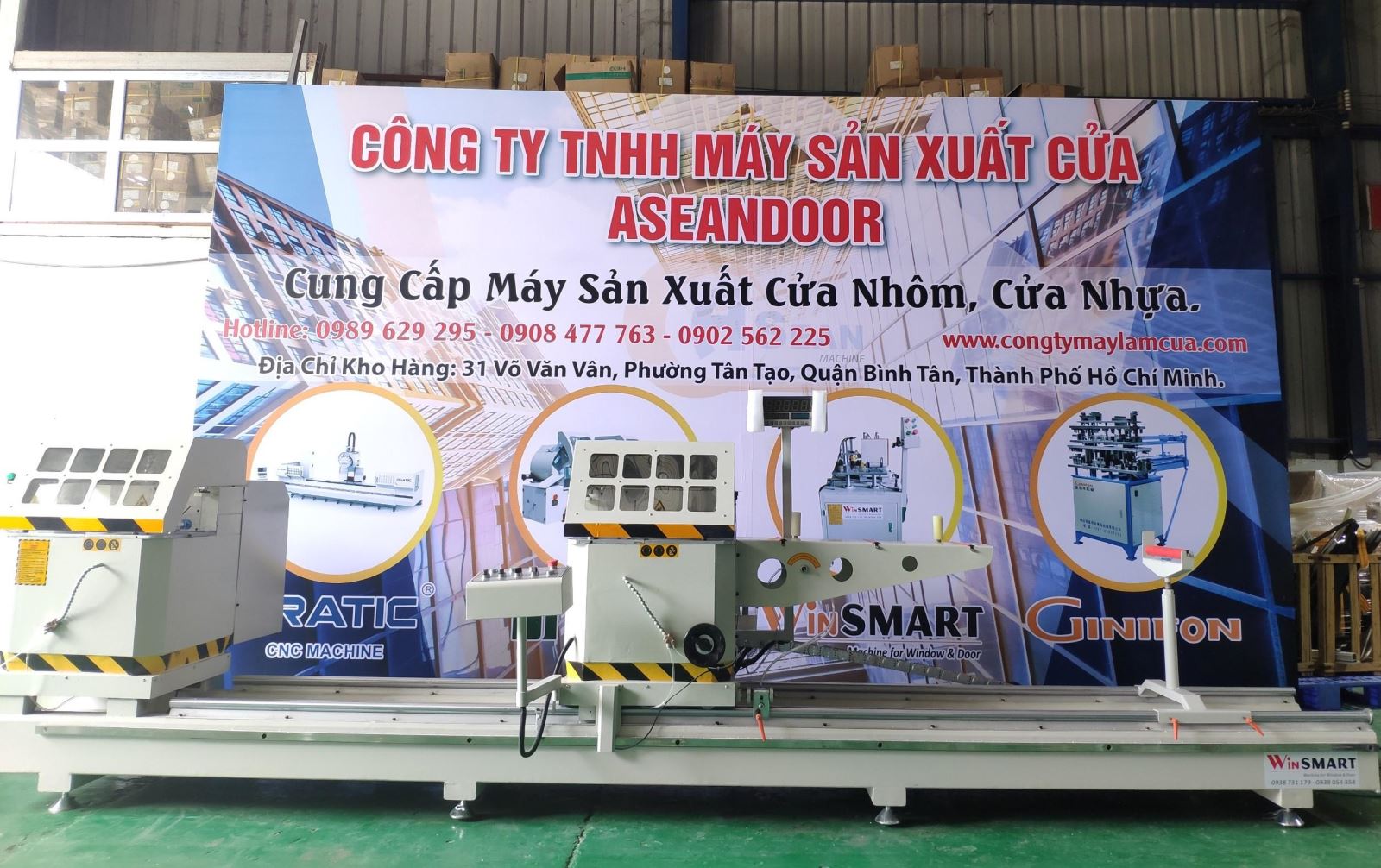 Máy cắt 2 đầu