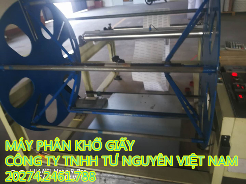 Máy phân khổ giấy