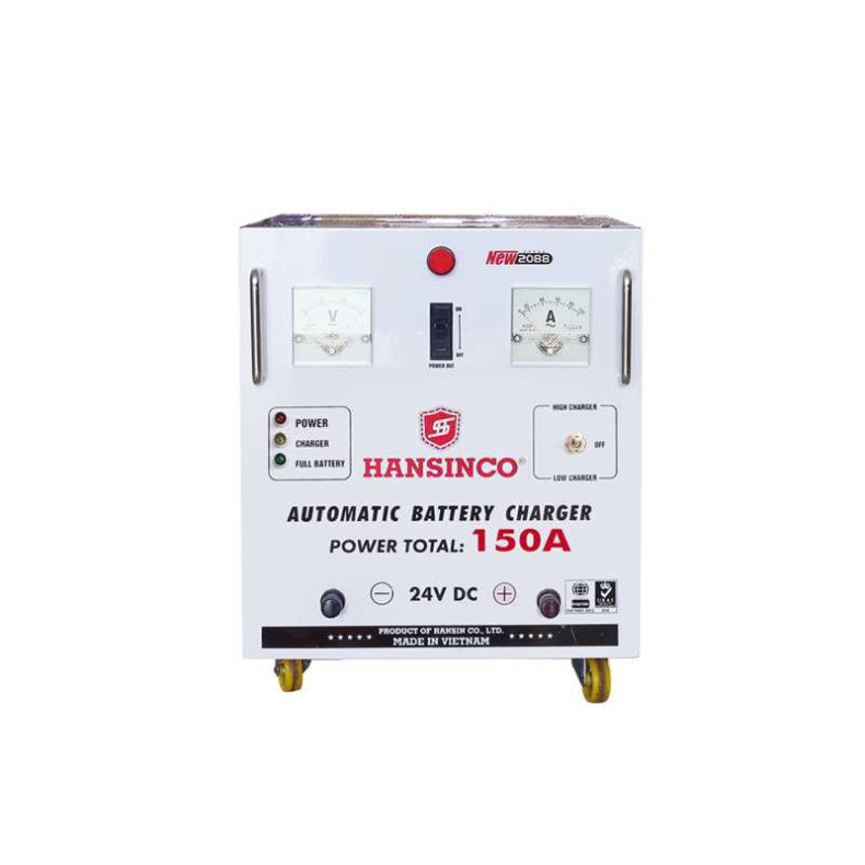 Máy nạp ắc quy tự động Hansinco 150A
