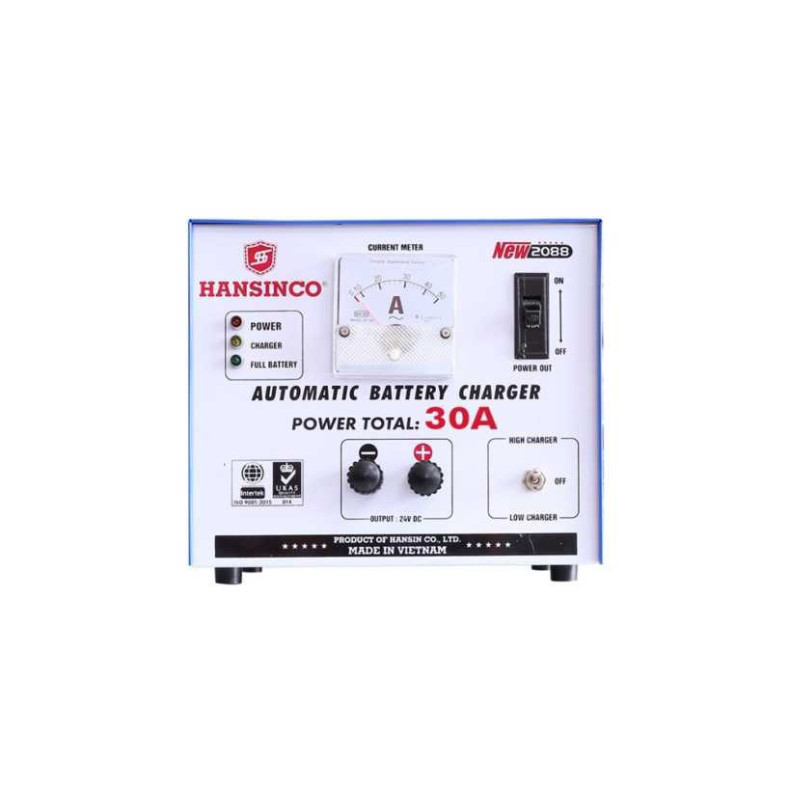 Máy nạp ắc quy tự động Hansinco 30A
