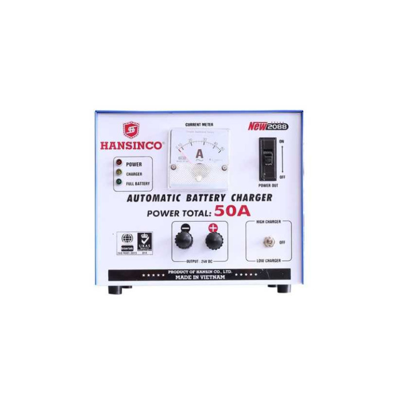 Máy nạp ắc quy tự động Hansinco 50A