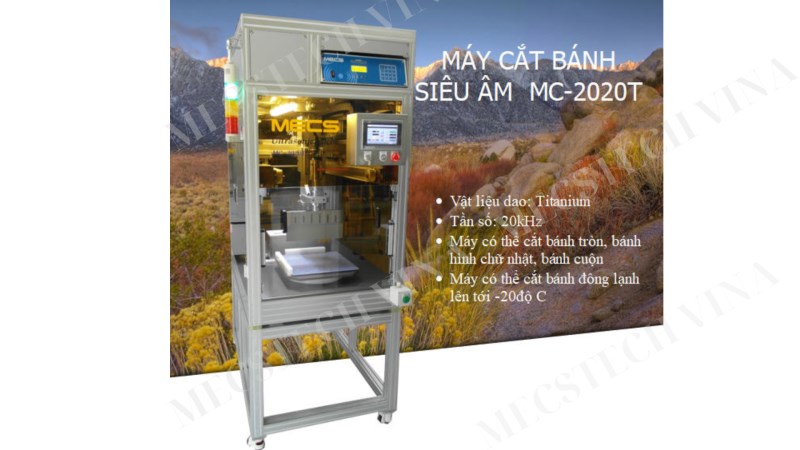Máy cắt bánh siêu âm MC-2020T