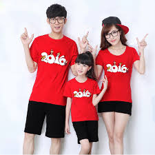 May đồng phục gia đình