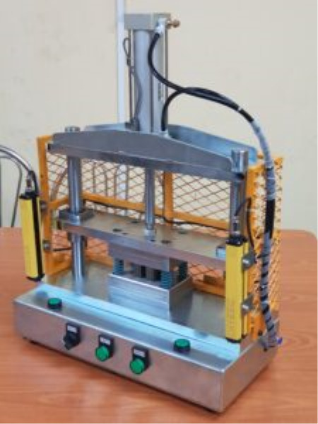 Máy đốt via cao su