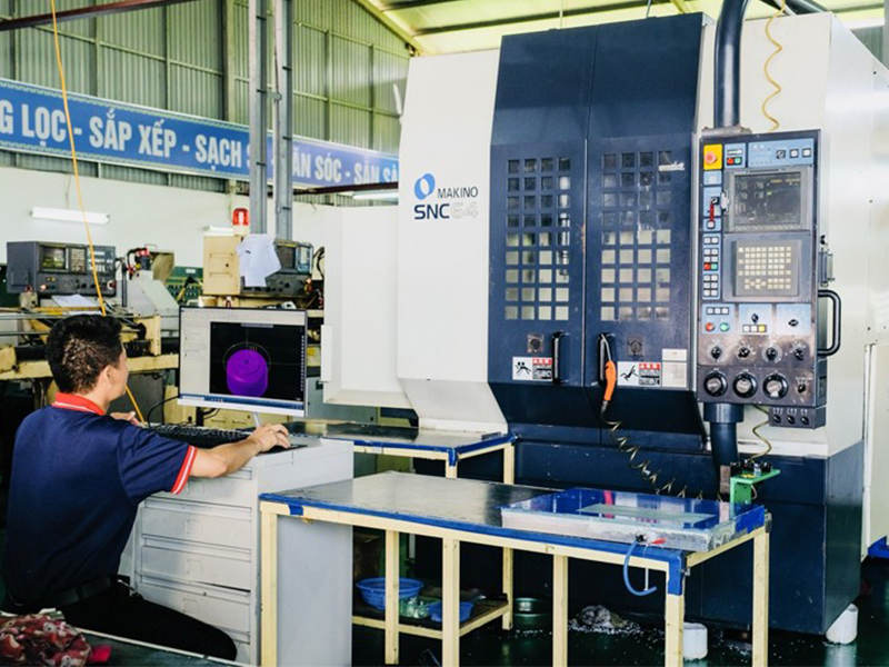 Máy móc sản xuất, gia công Etech Vina