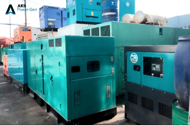 Máy phát điện cũ ISUZU 45kva động cơ 4BG1