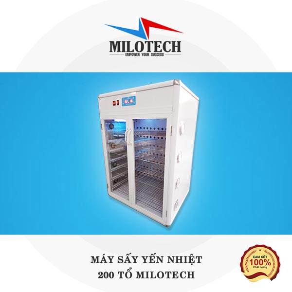 Máy sấy tổ yến 200 tổ Milotech