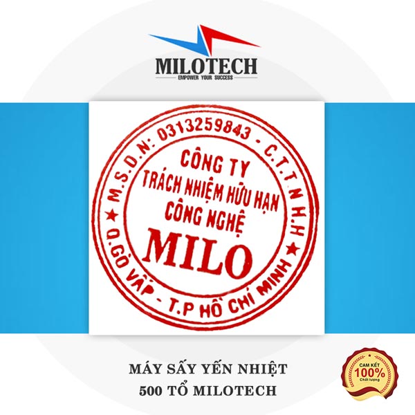 Máy sấy yến 500 tổ Milotech