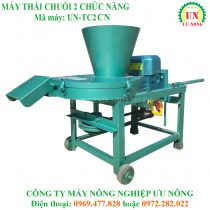 Máy thái chuối hai chức năng