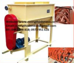 Máy trộn thức ăn trục ngang