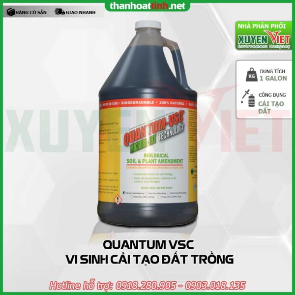 Men vi sinh cải tạo đất trồng Microbe Lift: Quantum VSC