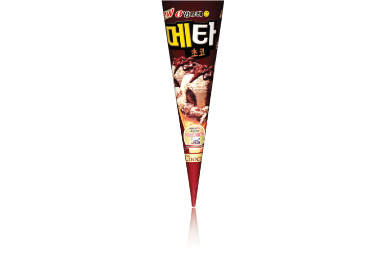 Kem Meta Cone Choco Latte