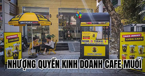 Mô hình xe cà phê