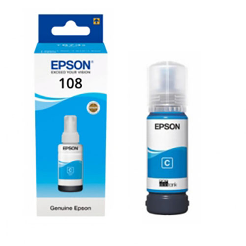 Mực in Epson 108 EcoTank Cyan