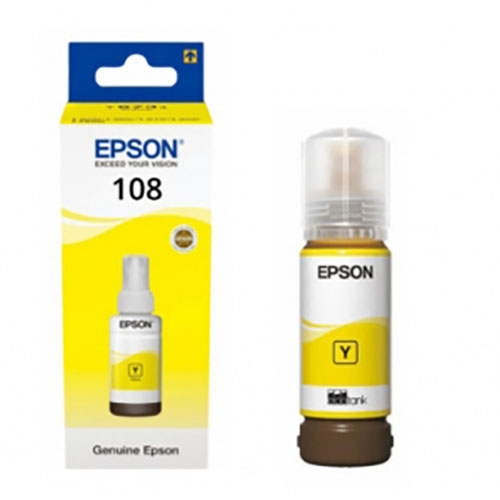 Mực in Epson 108 EcoTank Yellow