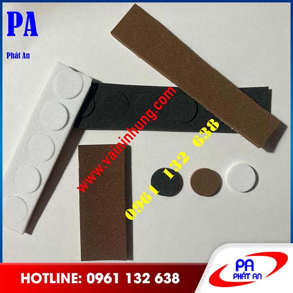 Mút xốp nâu đen trắng quy cách